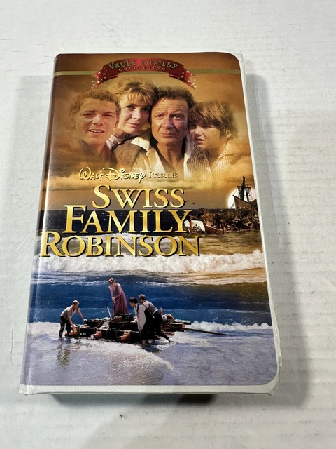 SWISS FAMILY ROBINSON - VHS Video Tape - John Mills Vault Disney ...