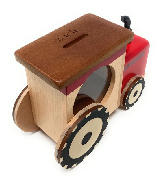 Boîte à Monnaie Train Gravée – Cadeau Personnalisé Baptême Garçon – Argenté – Spoken Gifts