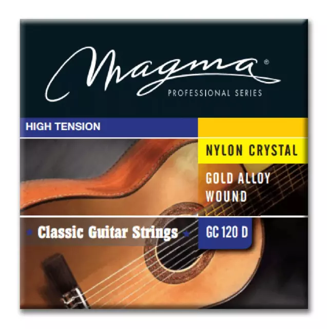 Magma Classical Guitar Strings High Tension Special Nylon - Gold Alloy "Bronze 8