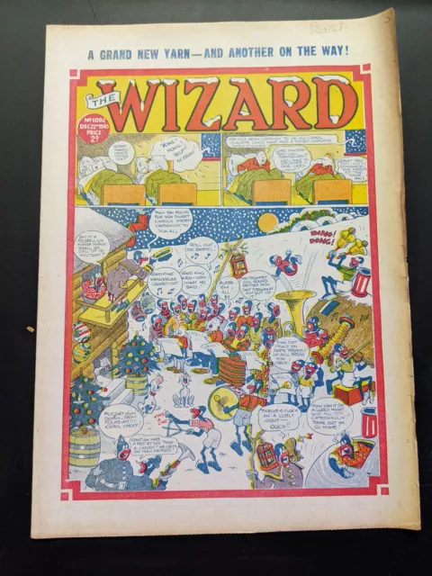 Wizard Comic No 1092, December 22nd 1945, Xmas Issue, FREE UK POSTAGE