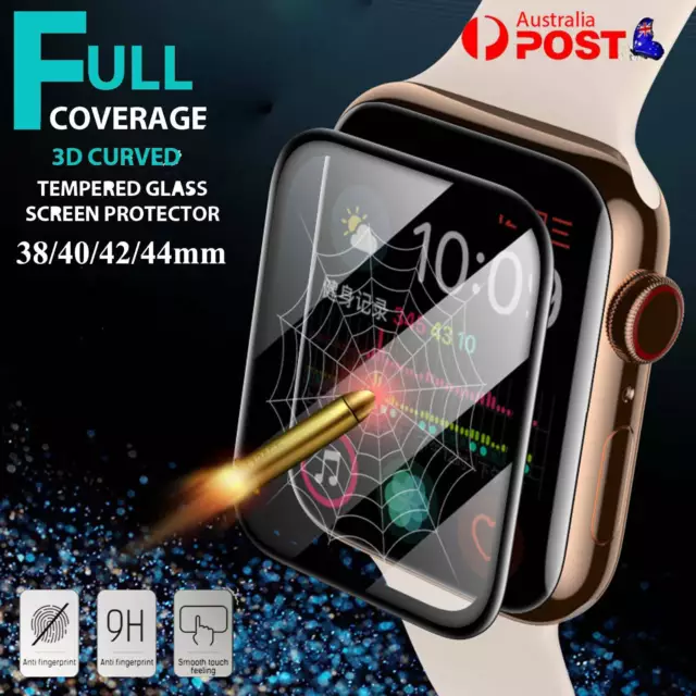 Glass Screen Protector For Apple Watch iWatch Series 2 3 4 5 6 SE 38/40/42/44mm