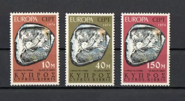 Chipre 1974 Monedas Europa MNH