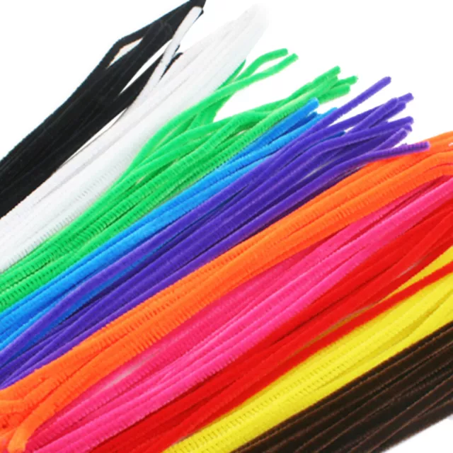 100 PCS Chenille Stems for DIY Crafts Decorations