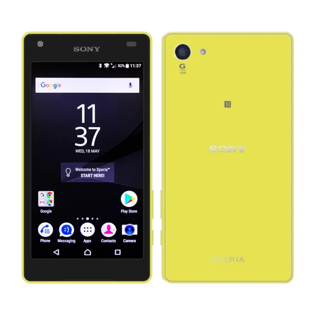 Sony Xperia Z5 Compact E5823 32GB Unlocked Camera Yellow Cell Smart Mobile Phone