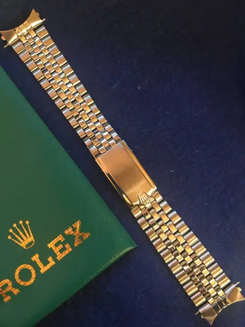 ROLEX  20mm Winding Jubilee Bracelet 6251H FF55 Crown Protruding Clasp Maintai