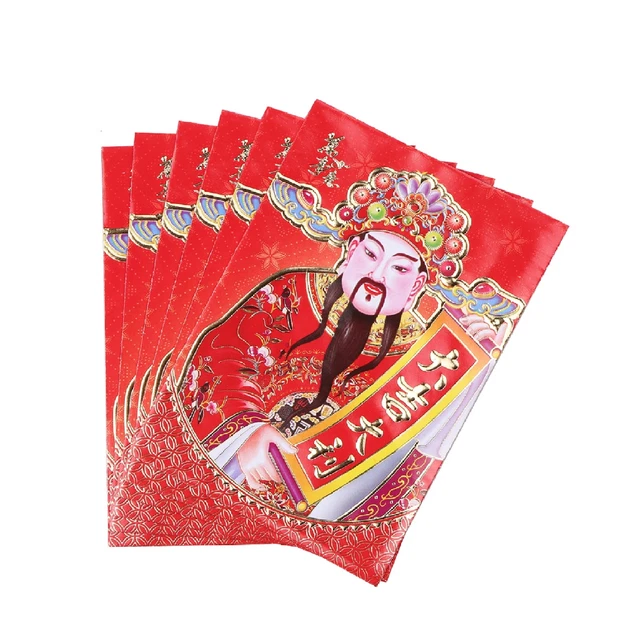 2021 Chinese New Year Red  Chinese Zodiac Year of the Ox Cartoon N3K1