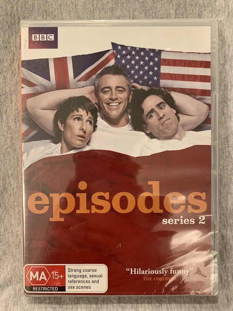 EPISODES DVD 2-DISCS BBC Matt LeBlanc Series Two Region 4 PAL Brand New