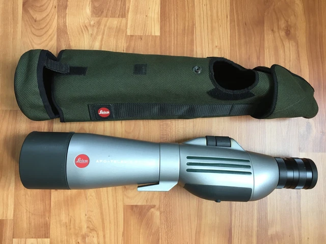 Leica APO Televid 77 Straight Spotting Scope 20-60x Eyepiece Case - Excellent