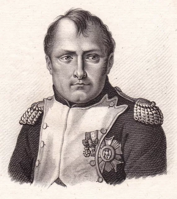 Napoléon Bonaparte Bataille Waterloo Premier Empire Belgique Наполеон I 1818