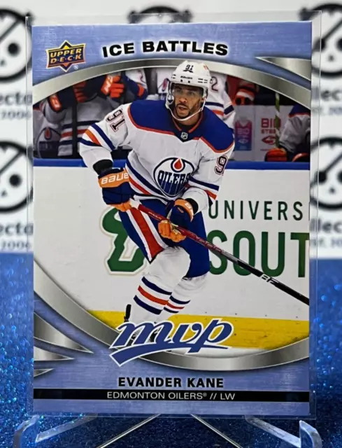 2023-24 Upper Deck Mvp Evander Kane # 142 Ice Battles  Edmonton Oilers Card