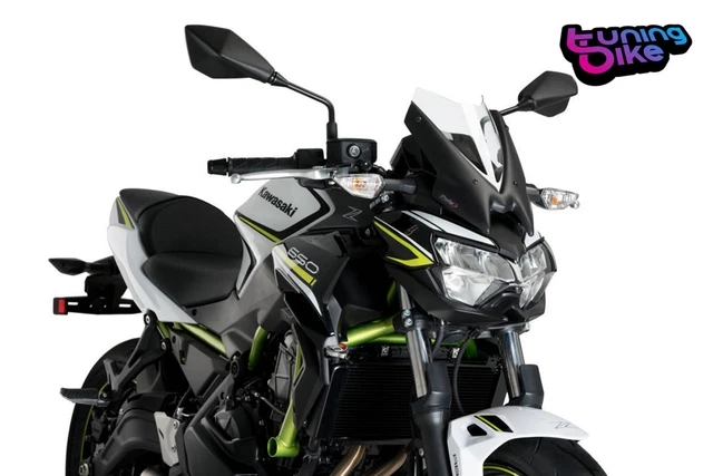 Puig Cupolino Naked N.g. Sport Per Kawasaki Z650 20 Trasparente