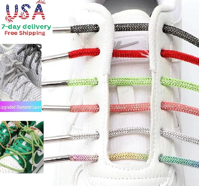 Diamond Shoelaces Luxury Laces Sneakers Lace 120 140 160 Trend Rhinestone New DI