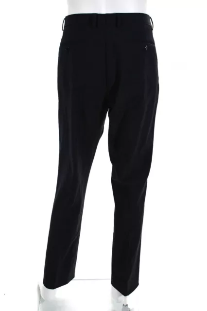 FRANK & OAK Mens Slim Leg Laurier Dress Pants Black Wool Size 36X34 $41 ...