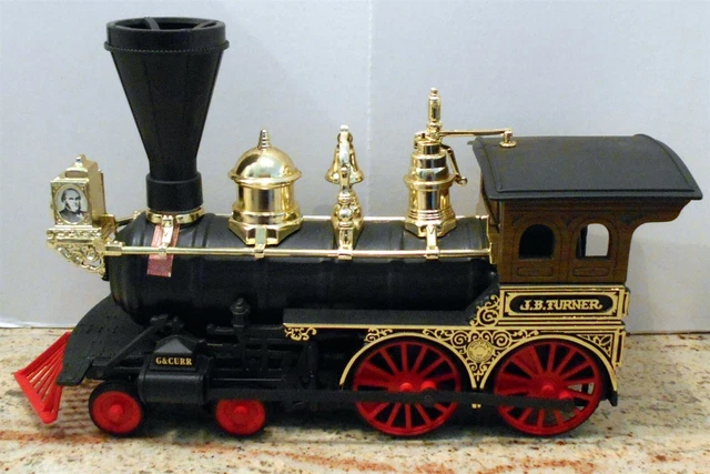 Turner Locomotive Train Car Jim Beam Regal China Decanter Bottle 1982 Empty