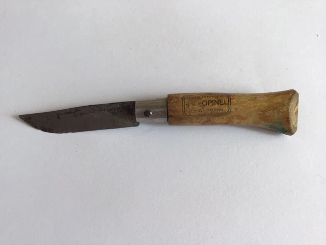 couteau opinel N12 lame inox et virolle