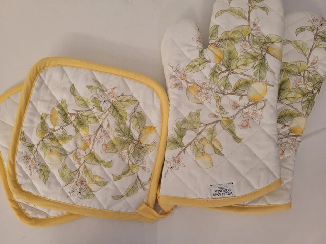 Horno de limón William Sonoma Mitt And Hand Mitt (4)