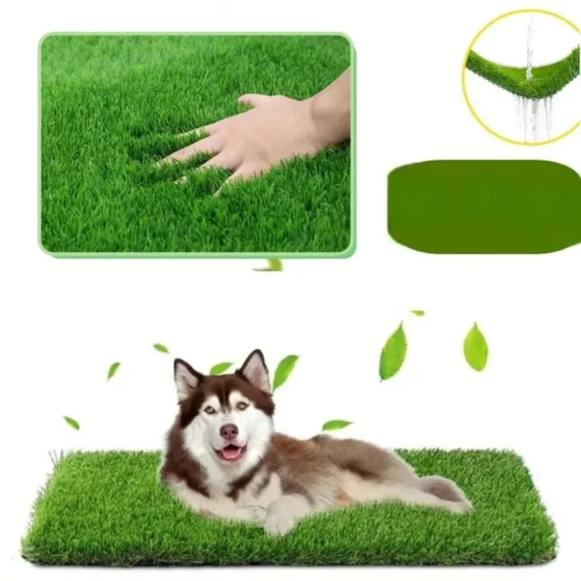 Wasch bar Hunde-Trainings matte Reusablele Künstliches Gras-Pad  Hund