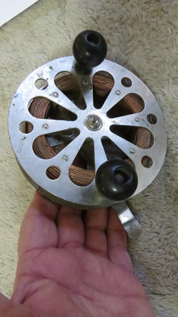 Moulinet De Pêche Ancien Pflueger Taxie Vintage USA – état Brut