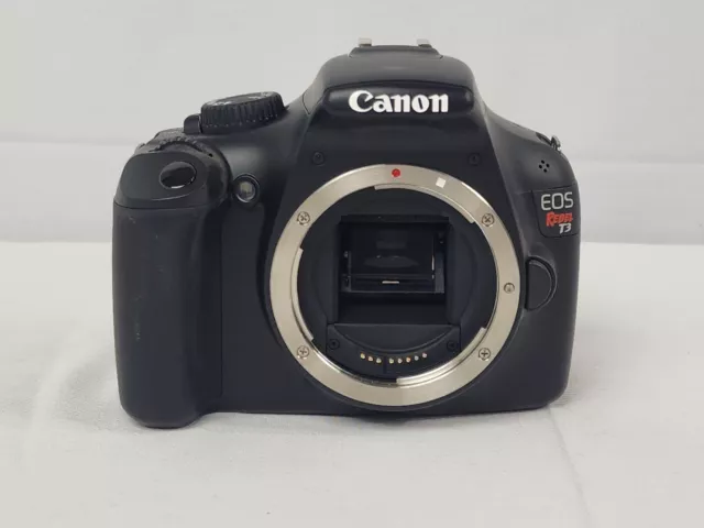 Canon EOS Rebel T3 / EOS 1100D 12.2MP Digital SLR Camera - Black (Body Only)