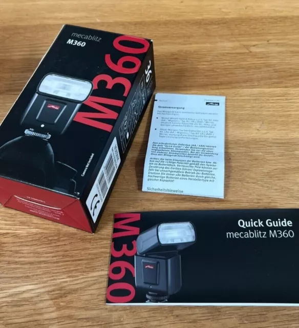 Metz m360 Flashgun nikon Fit