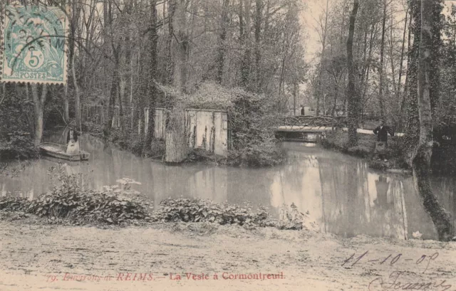 CPA 51 REIMS La Vesle A Cormontreuil