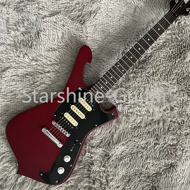Cordier Guitare électrique Chrome - Compatible 6, 7, 12 Cordes - Pour Guitares à Tête Plate - Vis Incluses