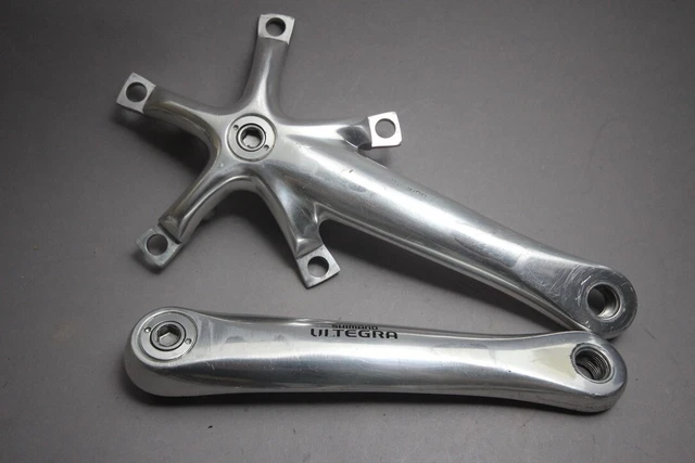 Manivelles Shimano Ultegra FC-6500/6503 Vintage - 5 Bras, 130BCD, 172,5mm - Très Bon état
