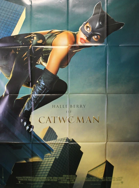  CATWOMAN AFFICHE ORIGINALE 2004 Halle BERRY PITOF 120x160cm EUR 