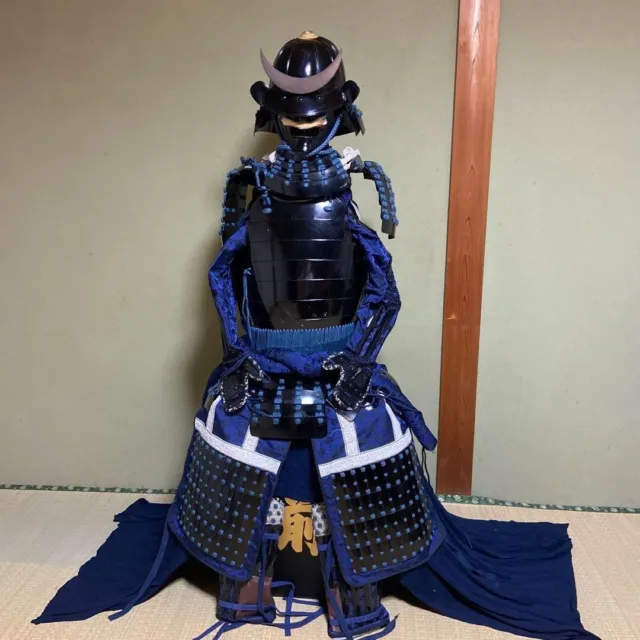 Yoroi Japanese Samurai Kabuto Wearable Antique Vintage full Armor  japan EDO ?