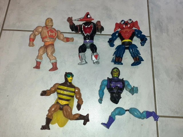 Super Lot Vintage Maîtres De L'Univers (Musclor) – Figurines Et Accessoires Dont Fakor