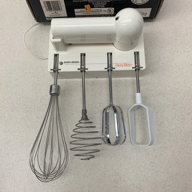 BLACK & DECKER HANDY MIXER Cordless Rechargeable Hand Mixer Beater