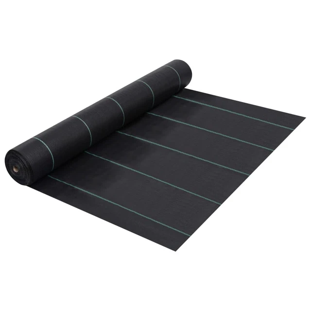 Unkrautfolie Schwarz 1x10 m H3Q1