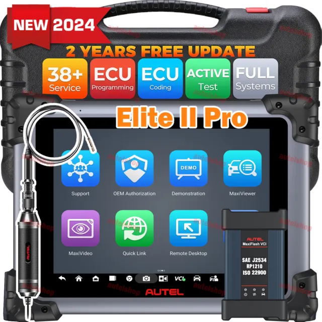 2024 Autel MaxiSys Elite II PRO ULTRA Diagnostic Scanner ECU Programming Coding