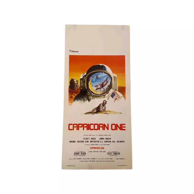 Locandina Originale del Film "CAPRICORN ONE" 