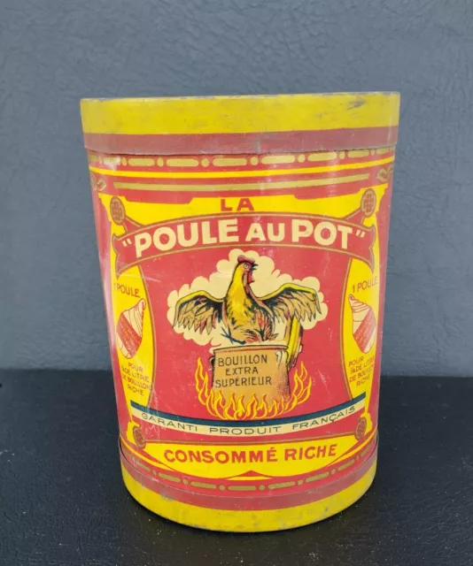 Ancienne boite la " Poule au Pot " années 20