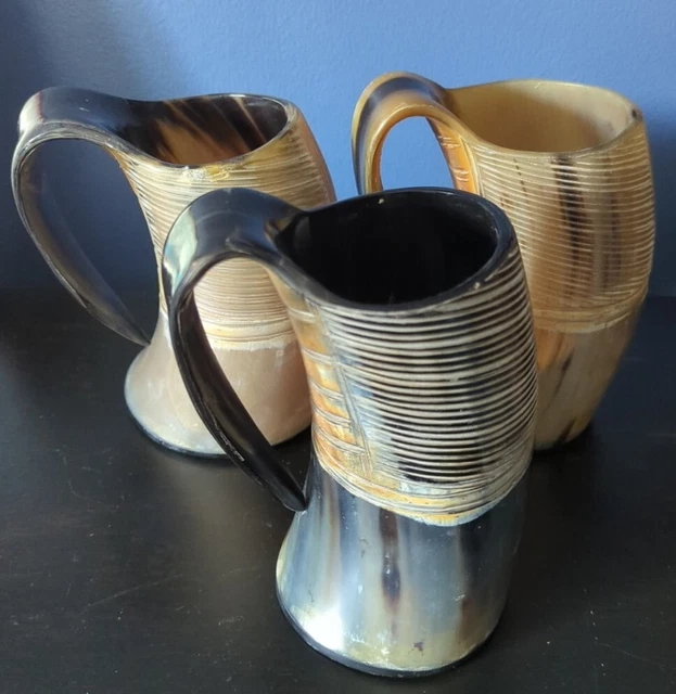 Viking Tankard Drinking Horn Beer Wine Water Vessel Mug