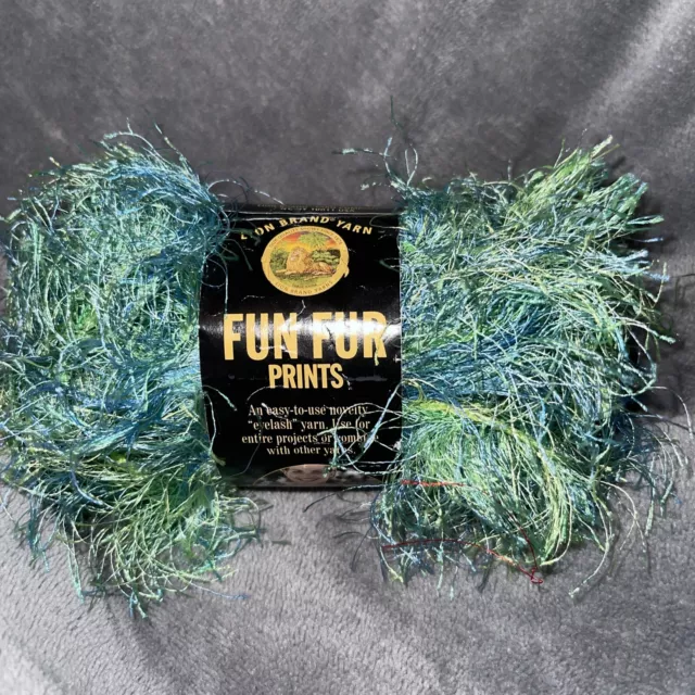 Lion Brand Fun Fur Eyelash Yarn Many Different Colors-YOU CHOOSE THE COLOR