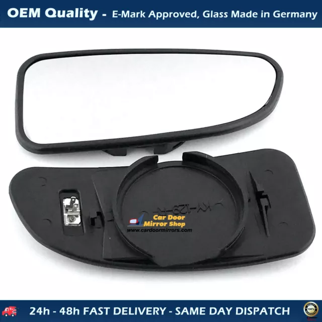 Fits Fiat Ducato 2001-2006 Blind Spot Wing Mirror Glass Right Side Non Heated