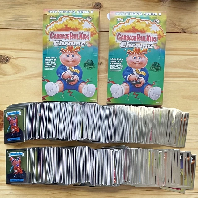 2022 Garbage Pail Kids Chrome Series 5 Base - Complete Your Set - Pick Your Card