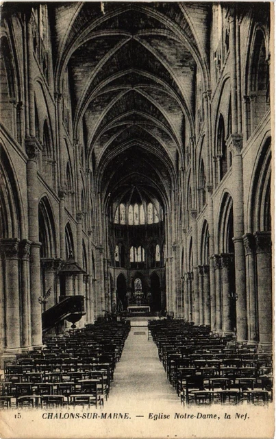 CPA AK CHALONS-sur-MARNE Church N.D. (491629)