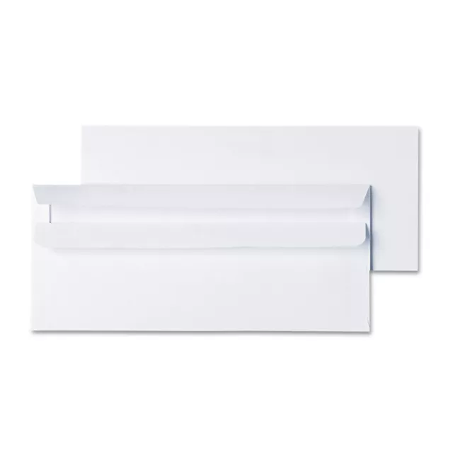 UNIVERSAL Self-Seal Business Envelope #10 4 1/8 x 9 1/2 White 500/Box 36100