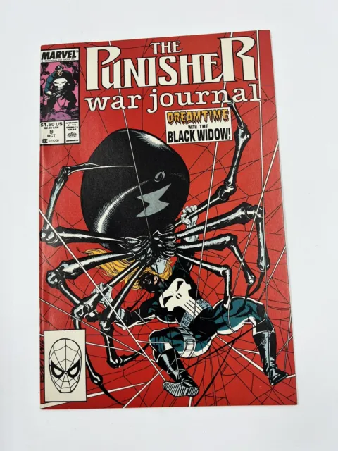 The Punisher War Journal #9 (Oct 1989, Marvel) Vol #1 excellent condition!