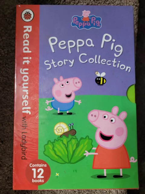 Peppa Pig Story Collection Read it yourself with Ladybird Bedtime Book 12 Set
