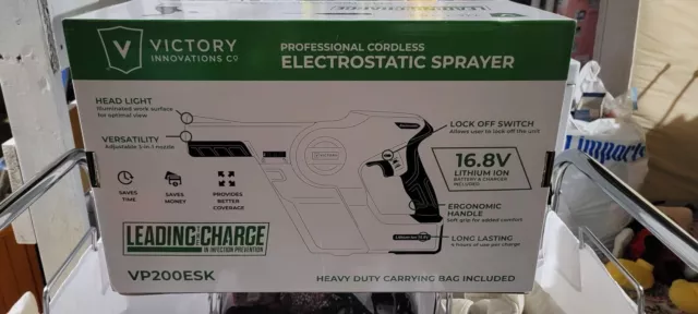 Victory VP200ESK Cordless Electrostatic Handheld Sprayer & Bag