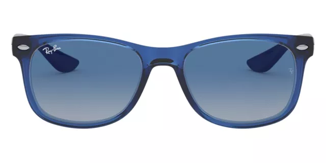 Ray-Ban 0RJ9052S Sunglasses Kids Blue Square 48mm New 100% Authentic