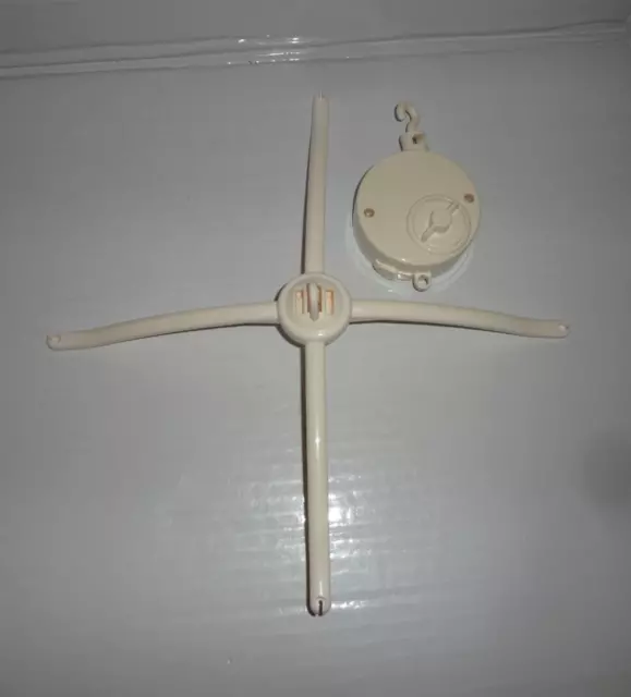 Winnie the Pooh Crib Mobile Rotating Music Box & Cross Frame Replacements Work