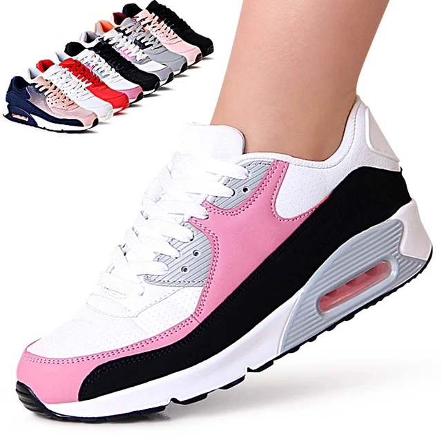 Scarpe Da Lavoro Donna Con Puntale In Acciaio - Scarpe Di Sicurezza Traspiranti E Anti-Scadimento Per Fabbrica, Cantiere