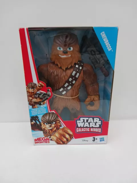 Hasbro Mega Mighties Modellino Star Wars Galactic Heroes Chewbacca giocattolo per bambini