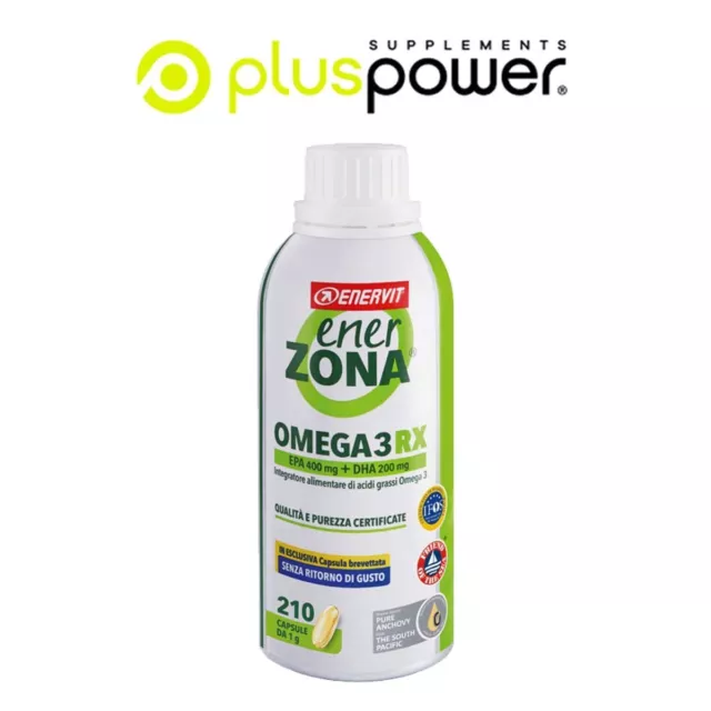 Omega 3 RX Enervit EnerZona da 1g formato 210cps EPA DHA IFOS