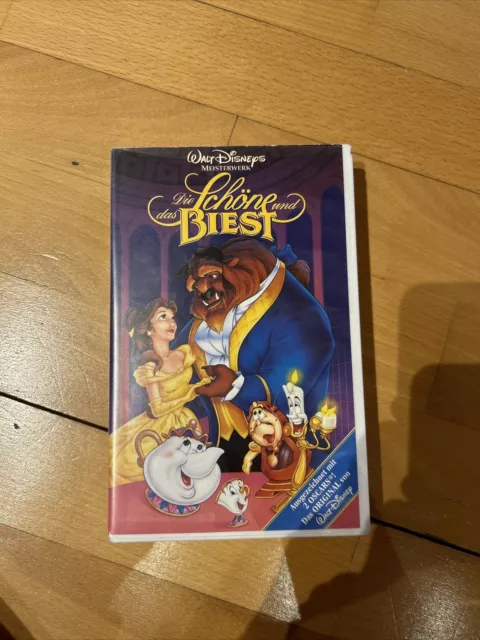 die schöne und das biest vhs kassette